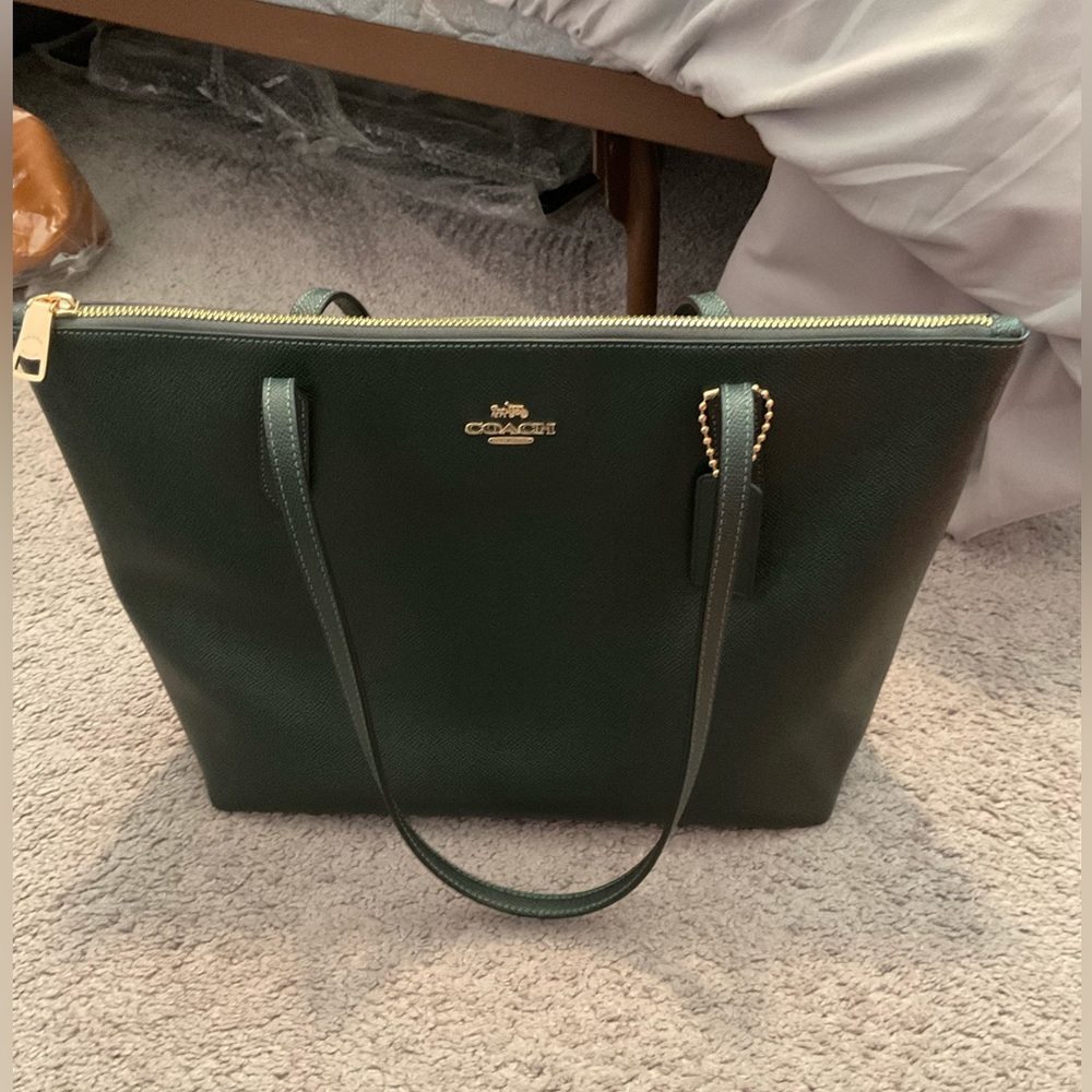 Green Coach Purse